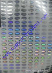 tamper evident 3d hologramas stickers