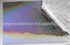 tamper evident 3d hologramas stickers