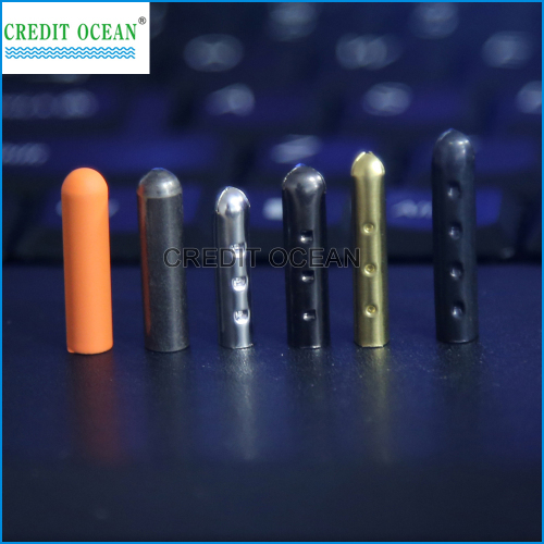 CREDIT OCEAN custom bullet metal end for shoelace