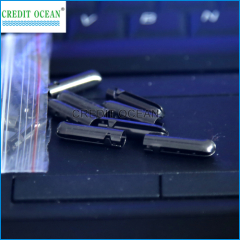 CREDIT OCEAN custom bullet metal end for shoelace