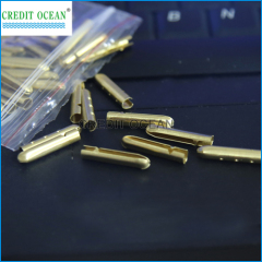 CREDIT OCEAN custom bullet metal end for shoelace