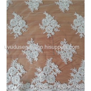 W9015 Chantilly Lace Wedding Gowns Lace Fabric .(W9015)