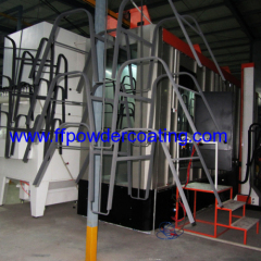 Chair powder coating line