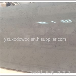 Grey Marble Like Artificial Quartz Stone Slab