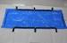Chlorine Free Blue Woven PE and PP Body Bags 6 Rivets Secured Handles
