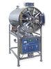 Horizontal cylindrical pressure steam sterilizer autoclave stainless steel structure