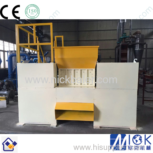 1-4 mm rubber plastic shredder machine