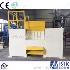 1-4 mm rubber plastic shredder machine