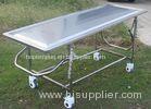 Adjustable Mortuary Equipment Embalming Operating Autopsy Table of Stainless Steel