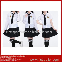 Custom Made 100% Cotton School Uniform for Student