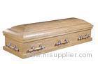 American Half Couch Cardboard Coffins funeral Caskets Velvet Lined