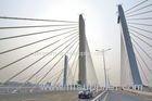 Pre-stressed tensioning system and post tension jack forLonghu inner ring road Bridge