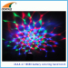 RGB coloring stage light holiday light 3*AA coloring indoor lamp warning lamp hand torch 18650 rechargeable ABS