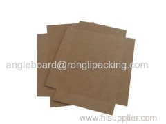 2 ways Brown paper slip sheets with Certificate of quality