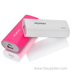 iMyMax 5000mAh Fashion External Portable Travel Power Bank