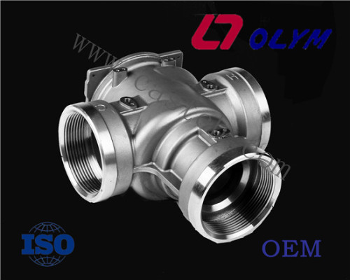 Custom OEM parts foundry CNC Precision Machining steel components and fittings with ISO Certification
