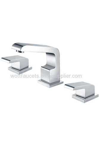 3 holes modern bathroom faucets