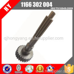 Chinese coach bus transmission QJ S6-150 QJ1506 gearbox input shaft