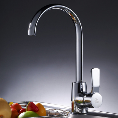 FUAO Deck mounted single handle kitchen tap