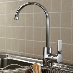 FUAO Deck mounted single handle kitchen tap