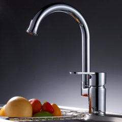 FUAO Single lever kitchen sink mixer tap