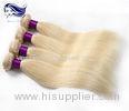 Remy Blond Color Human Hair Extensions / Colored Weave Hair Extensions