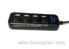 Desktop External Powered Multiple USB Port Hub Support Windows XP Mac OS Linux