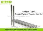 Straight Solid Tungsten Carbide Rod Screw Hole For Cutter Head