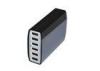 50HZ - 60 HZ Multiple Port USB Charger 12A 60W With LED Power Indicator