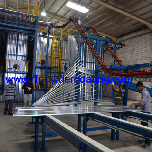 Vertical Automatic Powder Coating Line