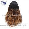 Unprocessed Virgin Brazilian Full Lace Wigs Human Hair Ombre Color