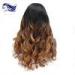 Unprocessed Virgin Brazilian Full Lace Wigs Human Hair Ombre Color