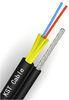 2 Strand Aerial Fiber Optic Cable Blue And Orange Color Fiber Optic Network Cable
