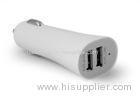 High Conversion Efficient Dual Port Apple Car Charger For Iphone 6 6 Plus / Camera