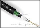 2 - 24 Core Unitube Fiber Optic Cable Armored E - Glass With Double Sheath