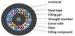 Long Distance Underground Fiber Optic Cable 4 Core / 96 Core With PE Sheath