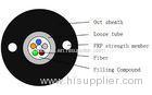 6 Core Direct Burial Fiber Optic Cable 250m Diameter Outdoor Fiber Cable