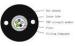 6 Core Direct Burial Fiber Optic Cable 250m Diameter Outdoor Fiber Cable