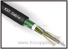 24 Core Outdoor Fiber Optic Cable / Double Steel Tape Armoured Cable