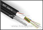 Black Aerial Fiber Optic Cable Single Mode With Non - Mental Strengthen Member