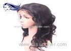 Short Full Lace Wigs Human Hair / Virgin Hair Full Lace Wigs For White Women