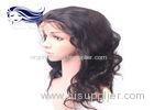 Short Full Lace Wigs Human Hair / Virgin Hair Full Lace Wigs For White Women