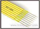 8 Core Long Distance Ribbon Fiber Optic Cable 250m Diameter For Commerce