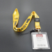 Fashion polyester custom lanyard neck belt with good price