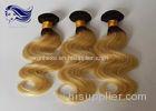 Blonde Ombre Color Hair Unprocessed Double Drawn Hair Deep Wave