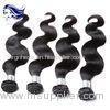 Micro Weft Grade 6A Virgin Hair Jet Black Human Hair Curly Weave