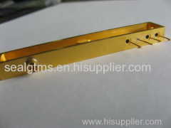 hybrid package gold plated