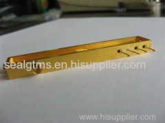 hybrid package gold plated