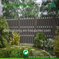 decorative garden fence composite wood fence wpc fence made in china