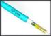 1 Core Blue Fiber Optic Cable Cladding Layer 0.9MM Tight Buffer Cable